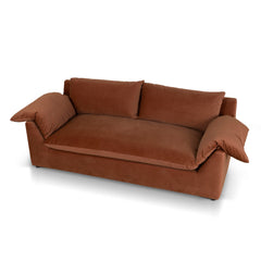 3 Seater Sofa | Burnt Brown | Myka Home