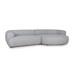 Right Chaise Sofa | Chrome Grey | Myka Home