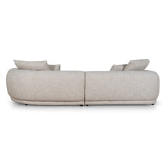 Right Chaise Sofa | Pale Beige | Myka Home