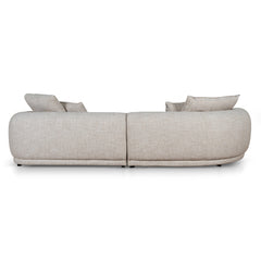Left Chaise Sofa | Pale Beige | Myka Home