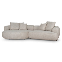 Left Chaise Sofa | Pale Beige | Myka Home