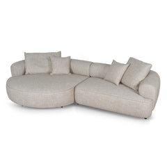 Left Chaise Sofa | Pale Beige | Myka Home