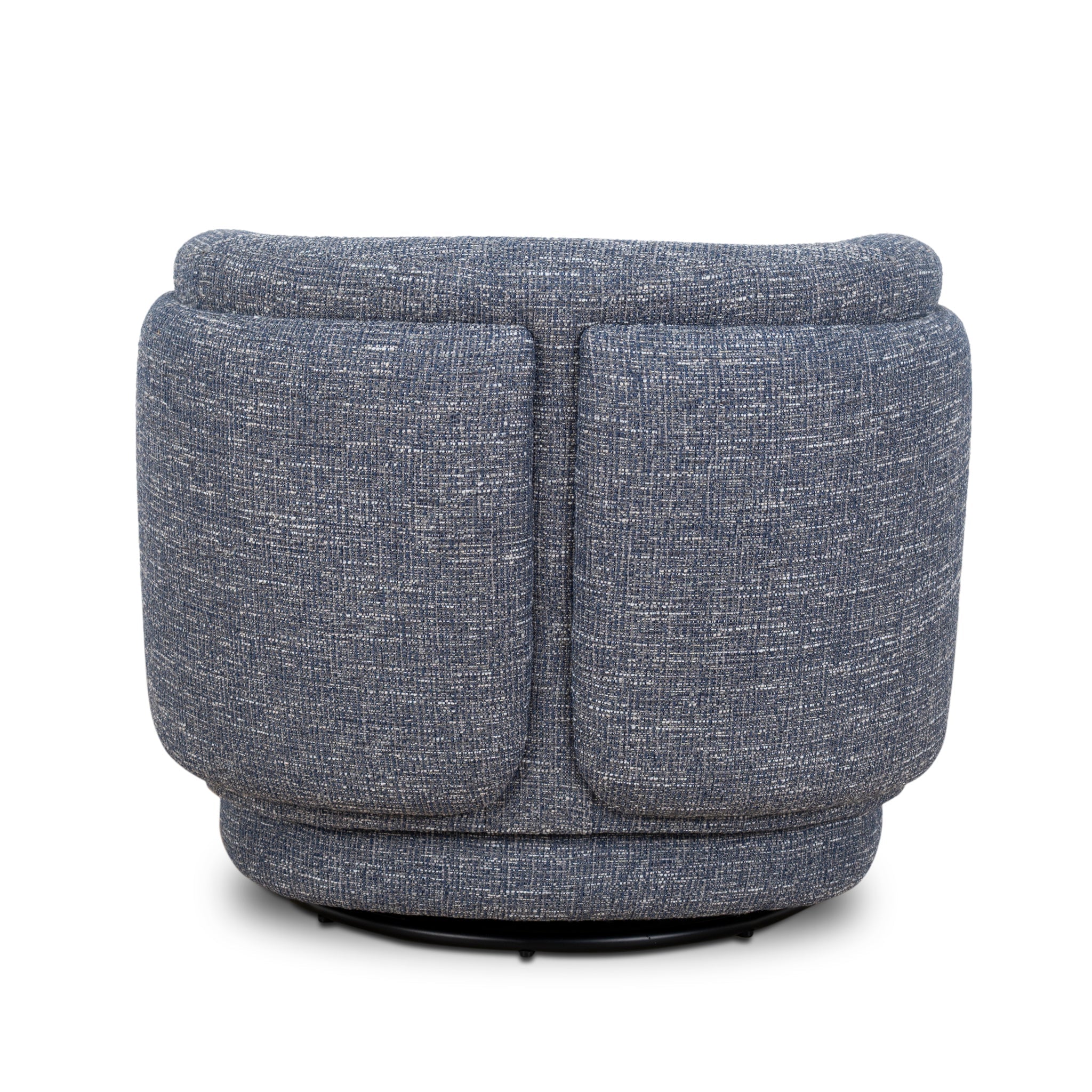 Swivel Armchair | Prussian Blue | Myka Home - View 5