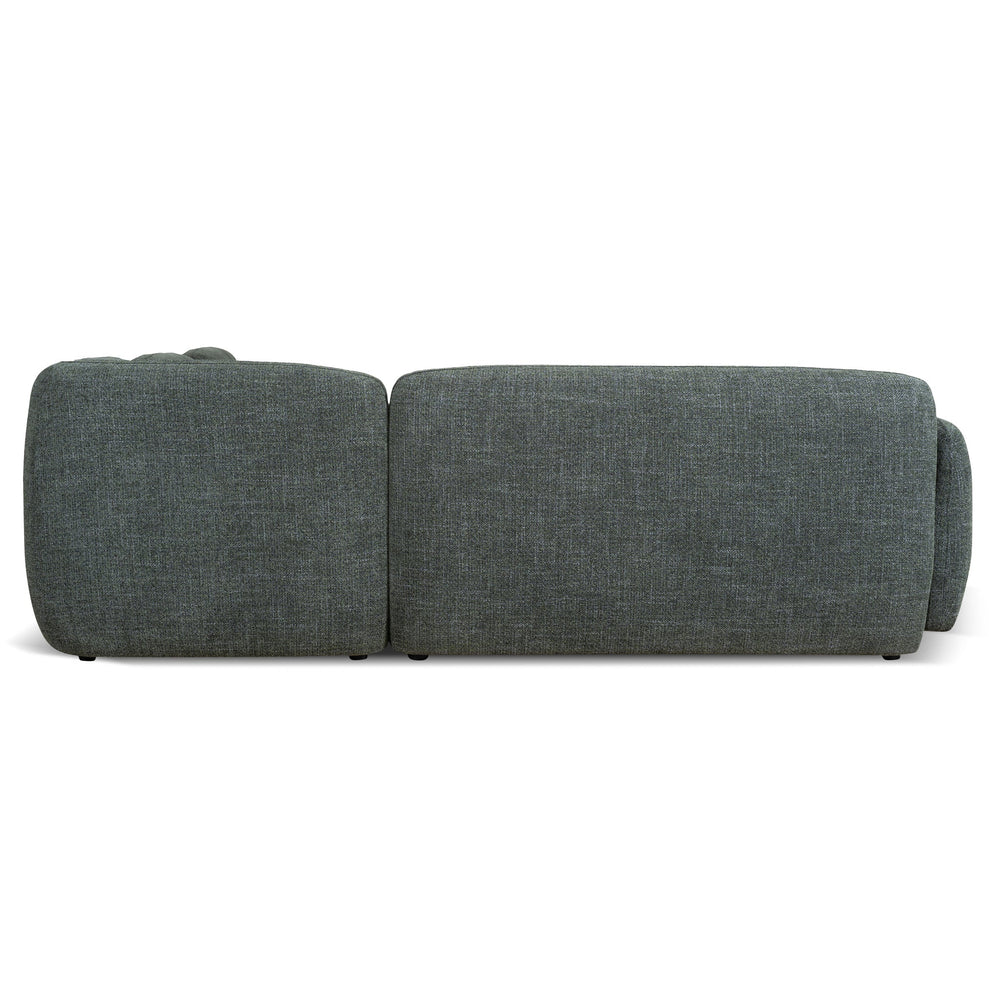 Left Chaise Modular Sofa | Moss Green | Myka Home - View 4
