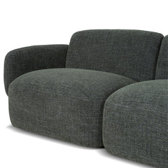 Right Chaise Modular Sofa | Moss Green | Myka Home