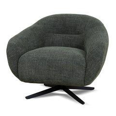 Swivel Armchair | Moss Green | Myka Home