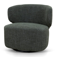 Swivel Armchair | Moss Green | Myka Home