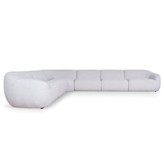 Extended Corner Fabric Sofa | Taupe Beige | Myka Home