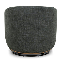 Swivel Armchair | Moss Green | Myka Home