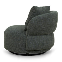 Swivel Lounge Chair | Moss Green | Myka Home