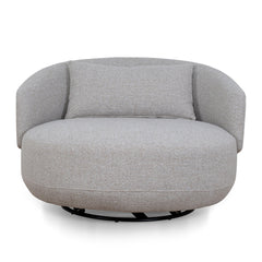 Swivel Armchair | Warm Taupe | Myka Home