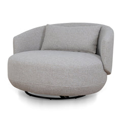 Swivel Armchair | Warm Taupe | Myka Home
