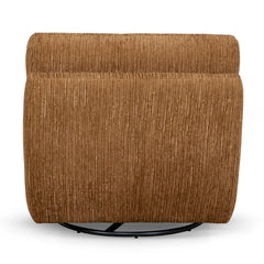 Swivel Lounge Chair | Honey Gold | Myka Home