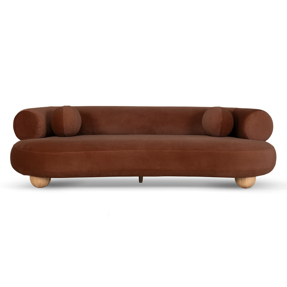 3 Seater Sofa | Red Bronze | Myka Home - View 2