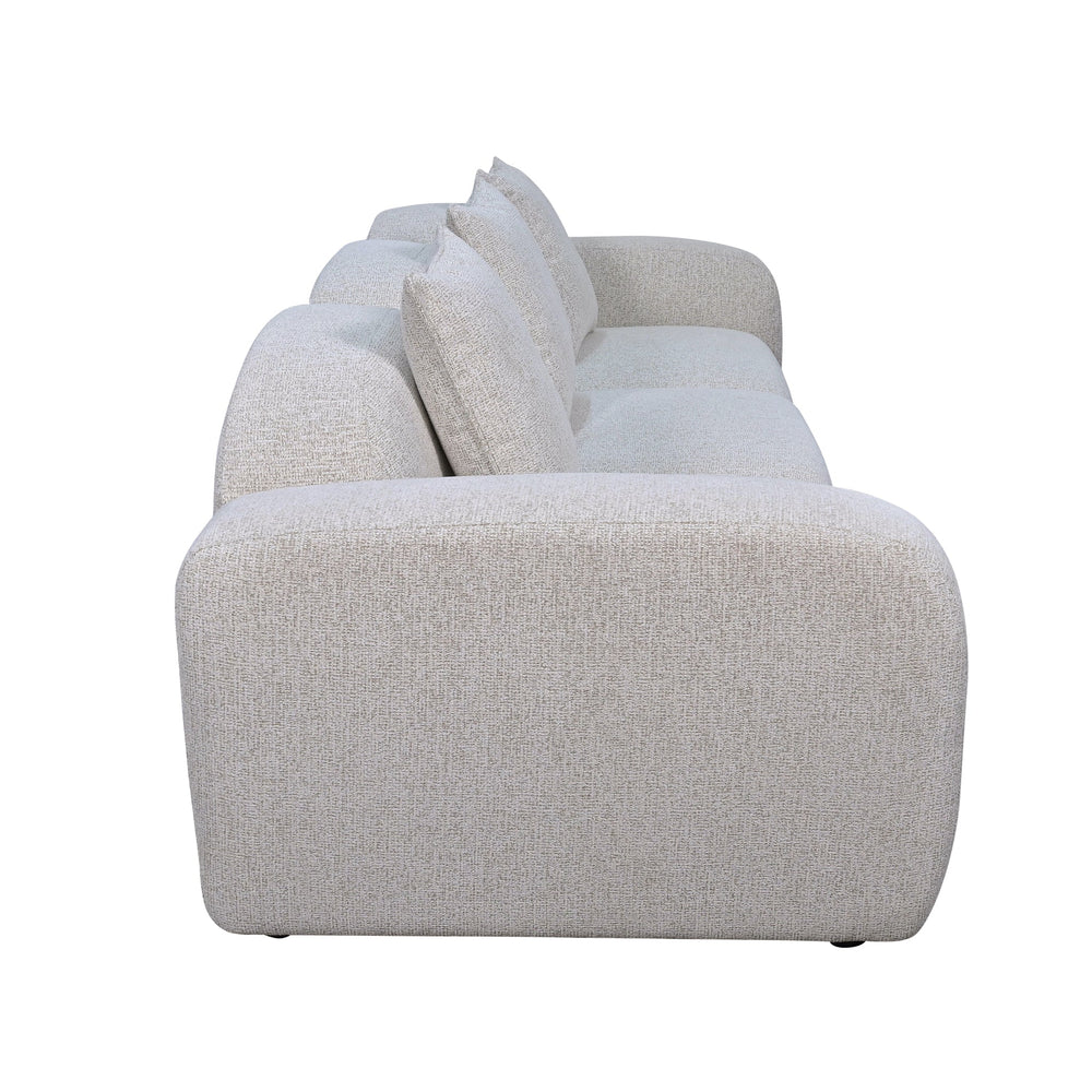4 Seater Sofa | Almond Beige | Myka Home - View 3