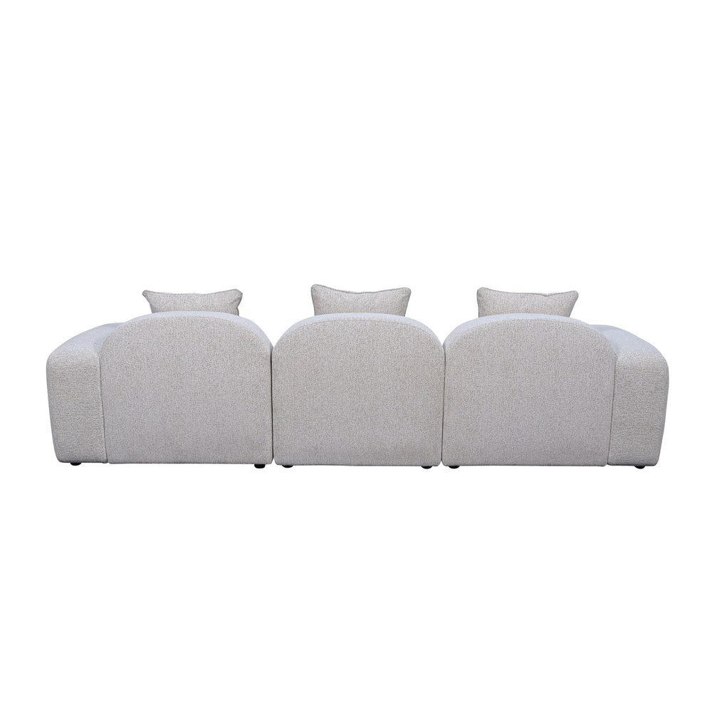 4 Seater Sofa | Almond Beige | Myka Home - View 5