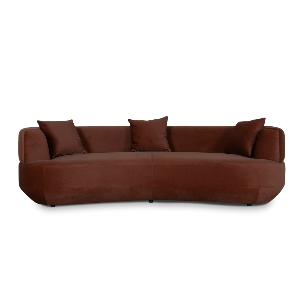 3 Seater Sofa | Red Bronze | Myka Home - View 2