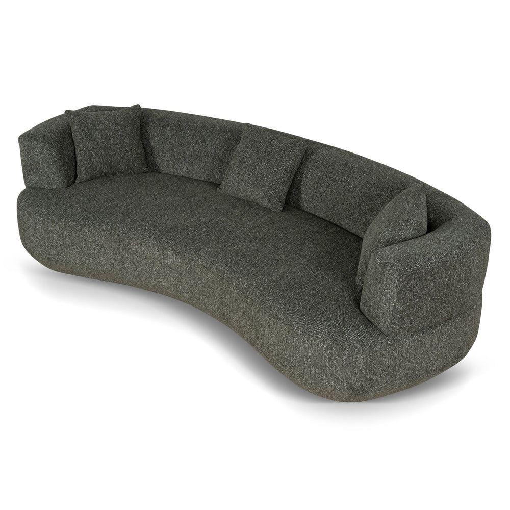 3 Seater Sofa | Canopy Green | Myka Home - View 4