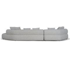 Right Chaise Corner Sofa | Noah Silver Lining | Myka Home