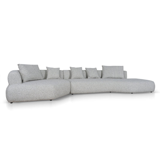 Right Chaise Corner Sofa | Noah Silver Lining | Myka Home