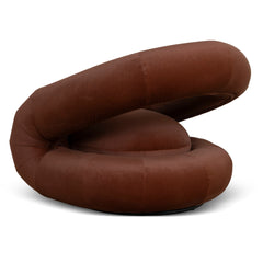 Swivel Armchair | Red Bronze | Myka Home