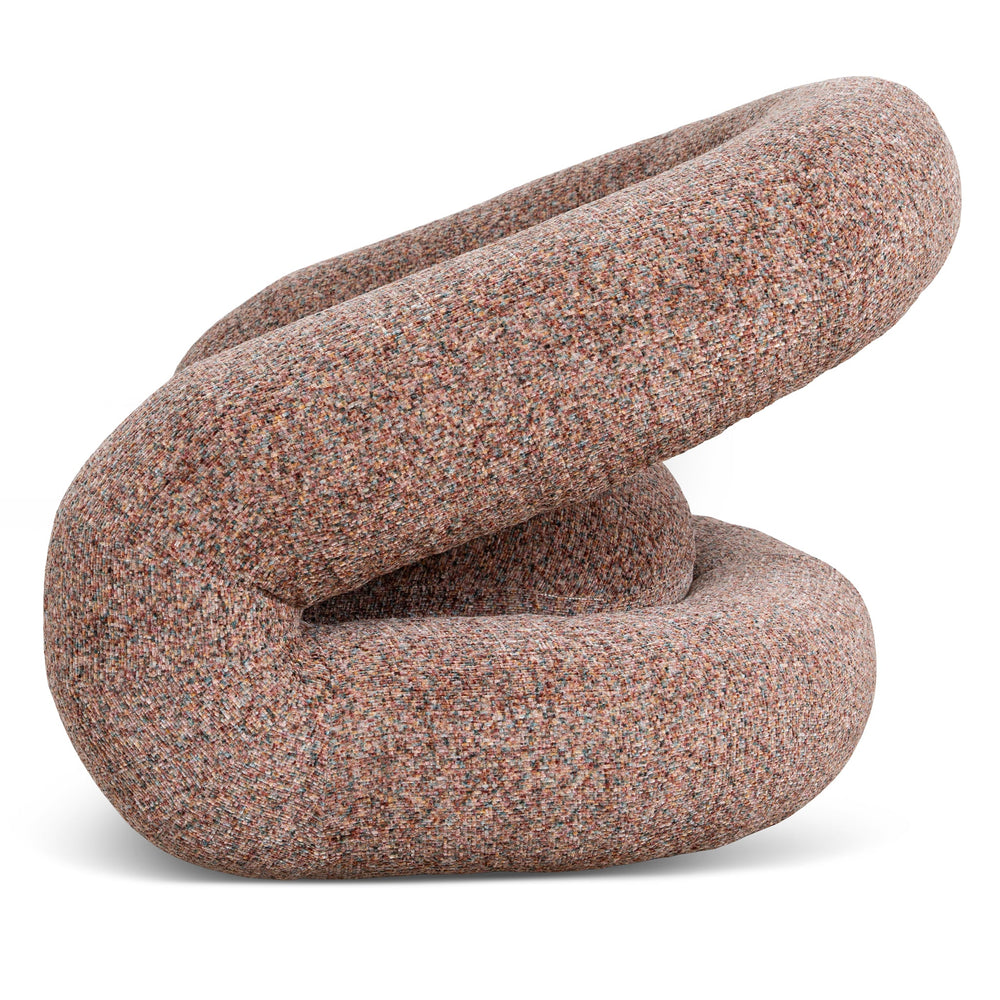 Swivel Armchair | Confetti Multi | Myka Home - View 3