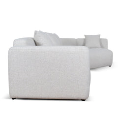 Left Arm Corner Sofa | Textured Beige | Myka Home
