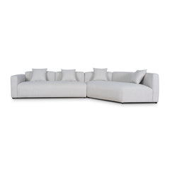 Left Arm Corner Sofa | Textured Beige | Myka Home