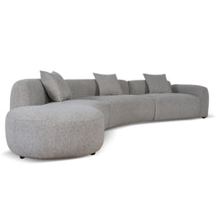 Left Chaise Modular Sofa | Mushroom Beige | Myka Home