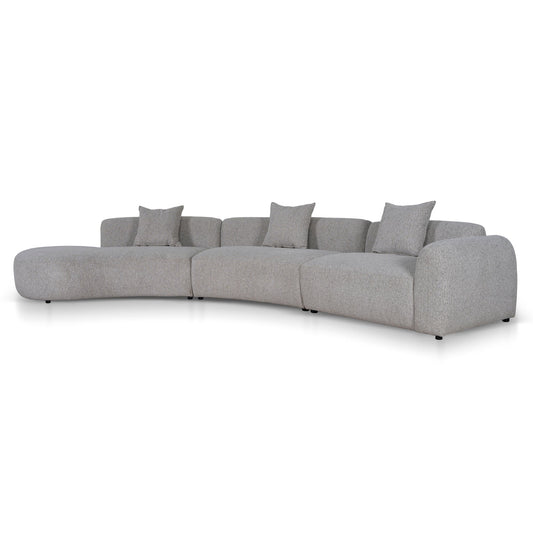 Left Chaise Modular Sofa | Mushroom Beige | Myka Home