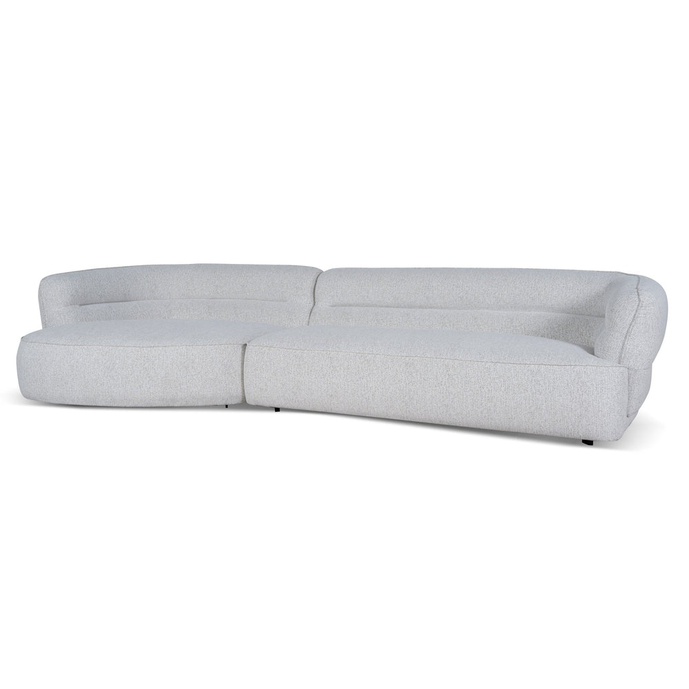 Left Chaise Sofa | Almond Beige | Myka Home - View 3