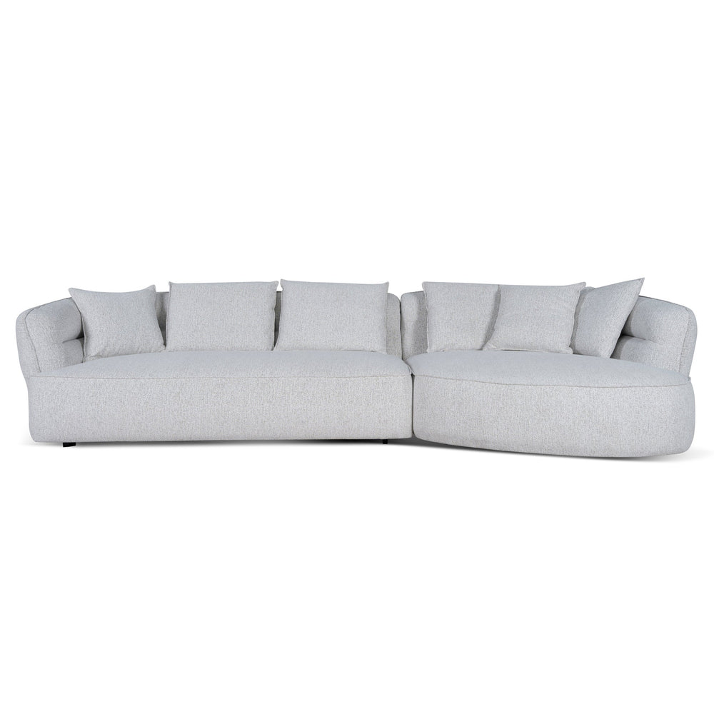 Right Chaise Sofa | Almond Beige | Myka Home - View 2