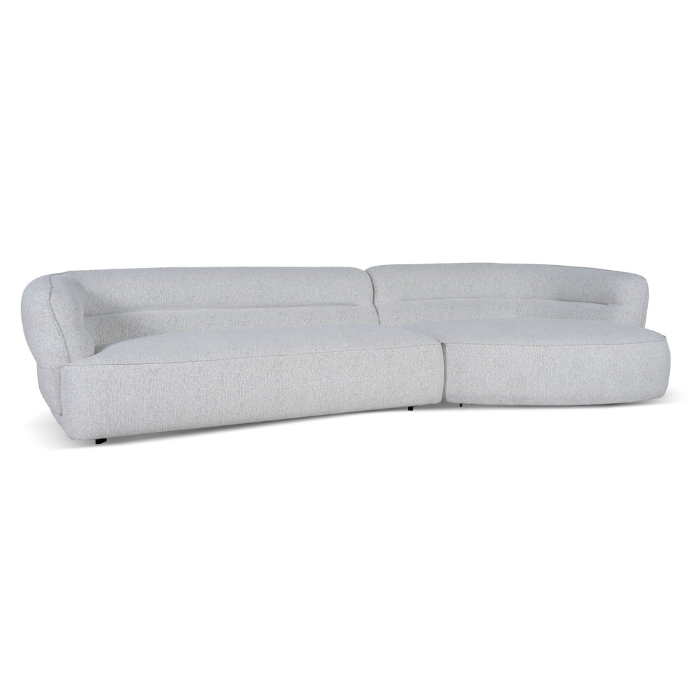 Right Chaise Sofa | Almond Beige | Myka Home - View 3