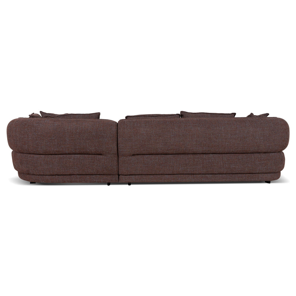 Right Chaise Sofa | Moss Brown | Myka Home - View 5