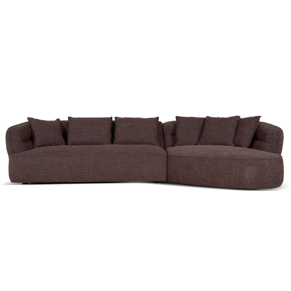 Right Chaise Sofa | Moss Brown | Myka Home - View 2