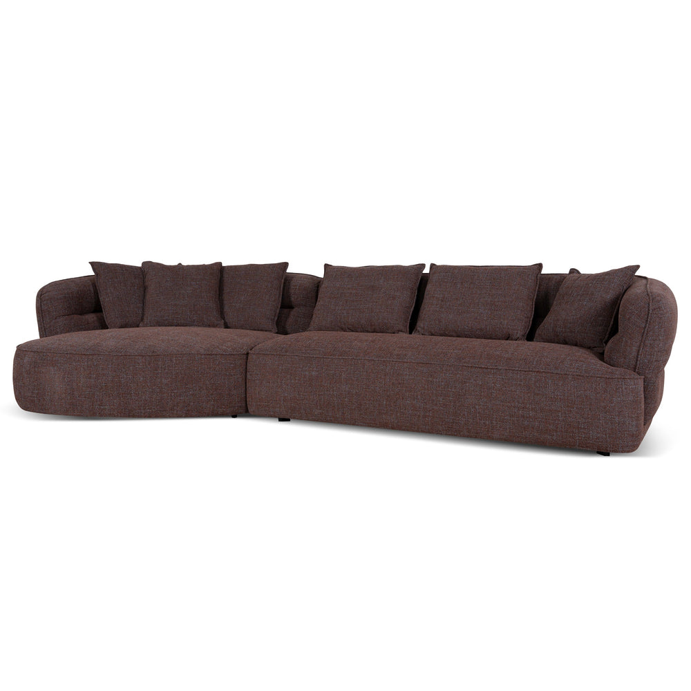 Left Chaise Sofa | Moss Brown | Myka Home