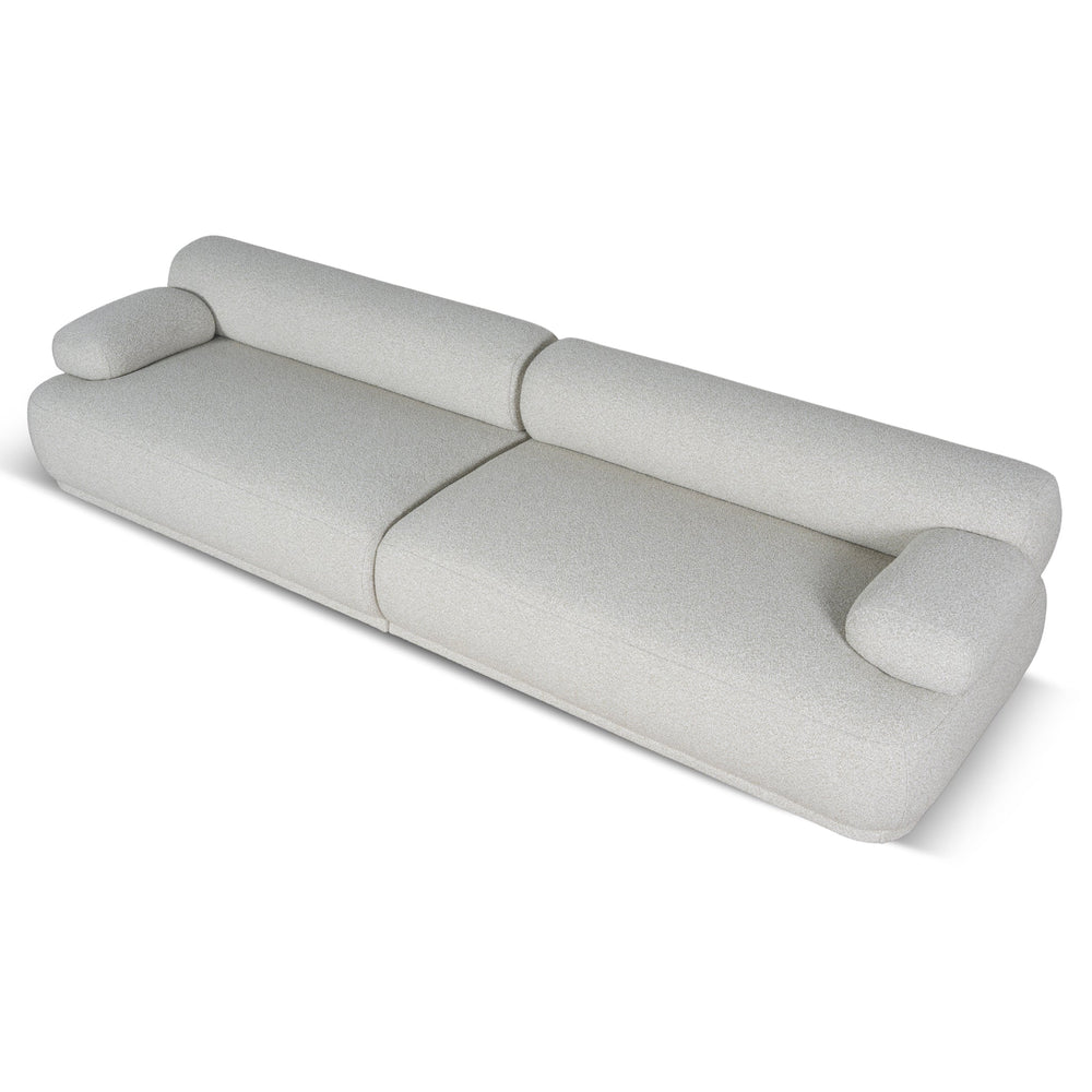 4 Seater Sofa | Oatmeal Beige | Myka Home - View 3