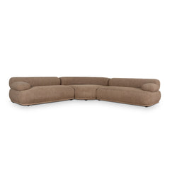 Modular Corner Sofa | Almond Brown | Myka Home