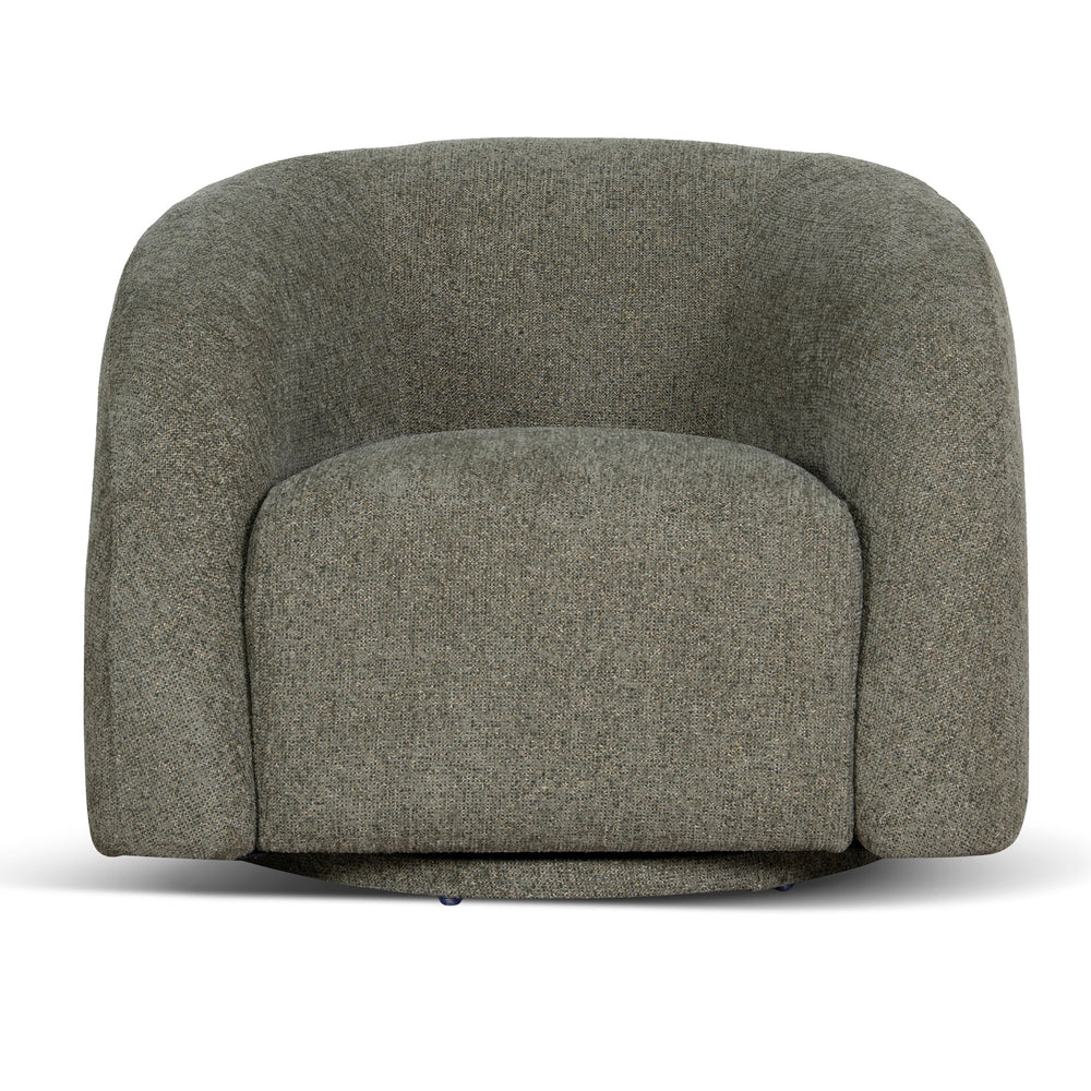 Swivel Armchair | Sea Green | Myka Home - View 2