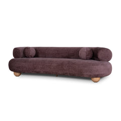 3 Seater Sofa | Plum | Myka Home