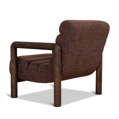 Fabric Lounge Chair | Moss Brown | Myka Home