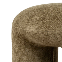 Round Ottoman | Lila Olive | Myka Home