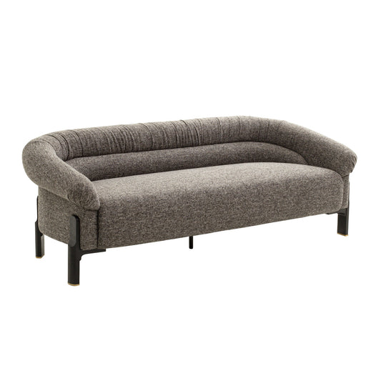 Black 3 Seater Sofa | Shadow Grey | Myka Home