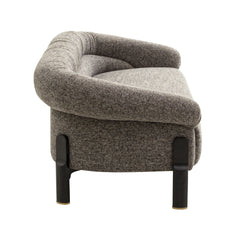 Black 3 Seater Sofa | Shadow Grey | Myka Home