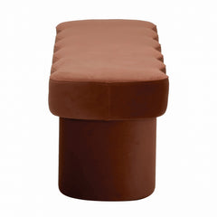 Ottoman Bench | Burnt Brown | Myka Home