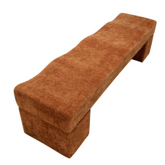 1.8M Ottoman Bench | Lila Copper | Myka Home