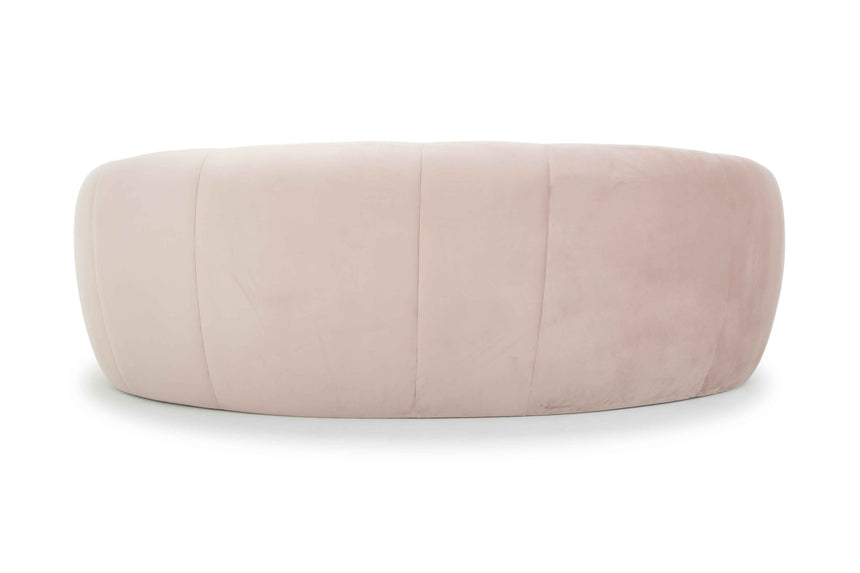 Ex Display - CLC6412 3 Seater Fabric Sofa - Blush - View 5