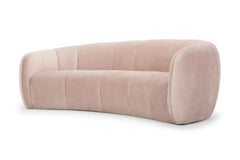 Ex Display - CLC6412 3 Seater Fabric Sofa - Blush