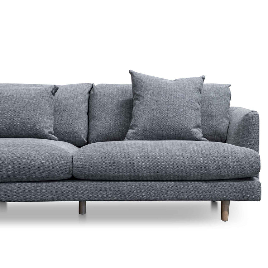 Left Return Modular Sofa - Graphite Grey - View 6
