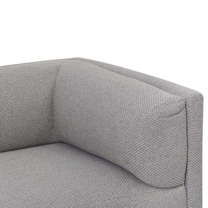 4 Seater Fabric Sofa - Grey - View 6